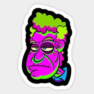 Old man Sticker